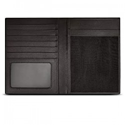 RFID Blocking Leather Passport Holder