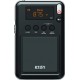 Mini Compact AM/FM/Shortwave Radio, Black