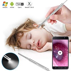 Otoscope, Scopearound New Upgrade 3.9mm USB Ear Camera