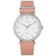 White Dial Leather Strap Ladies Watch TW2R70400