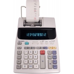 Sharp EL-1801V Two-Color Printing Calculator