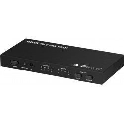 4x2 Port HDMI Matrix Any 4 HDMI inputs to Any 2 HDMI Standard output