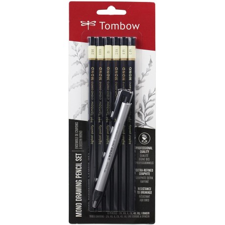MONO Drawing Pencil Set, Combo 6-Pack