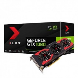 PNY NVIDIA GeForce GTX 1080 8GB XLR8 Gaming Overclocked Graphics Card (VCGGTX10808XGPB-OC)