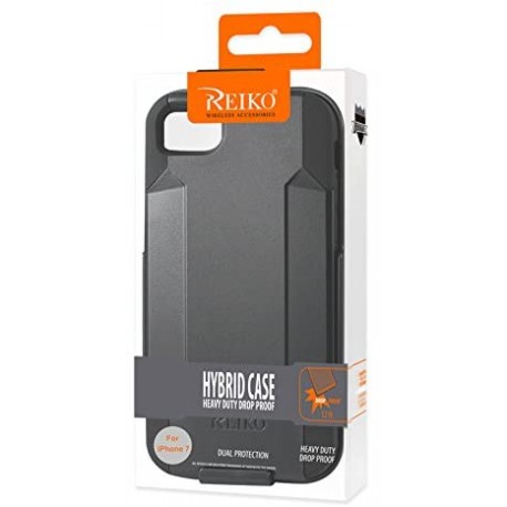 Heavy Duty Holster Combo Case for iPhone 7 - Black