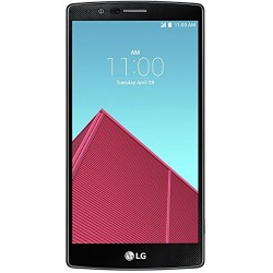 LG Electronics G4 H815 Unlocked Cell Phone - Retail Packaging - Red Leather