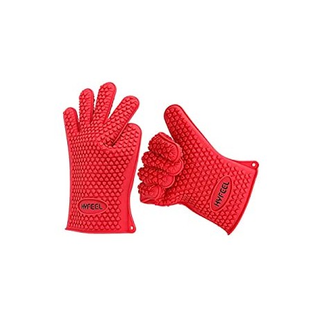 Gloves Kitchen Oven Mitts Heat Resistant