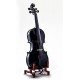 Sky Brand New 4/4 Full Size Violin Pink Solid Wood Student with 2 Bows