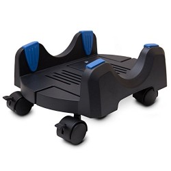 ATX Case with Adjustable Width from 6.9" to 12" with Locking Caster Wheels