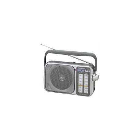 Panasonic RF-2400D AM / FM Radio, Silver
