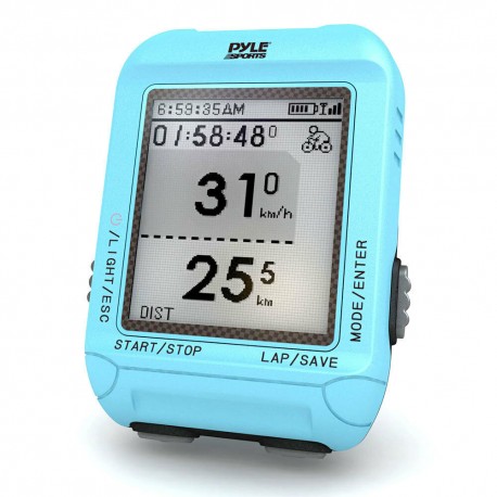 Smart Bicycling Computer w/GPS Performance & Nav. Analysis Software PSBCG90