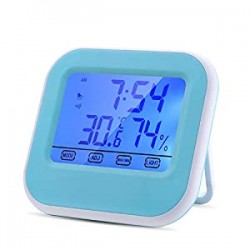Large Touch Screen Thermometer and Hygrometer