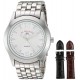 U.S. Polo Assn. Classic Men's US2040 Silver-Tone Watch with Two Interchangeable Straps