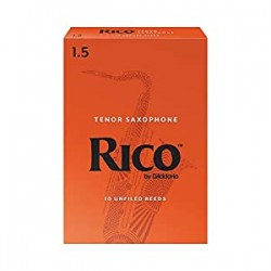 Tenor Sax Reeds, Strength 1.5, 10-pack