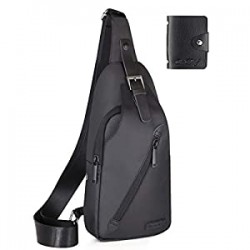 Sling Bag Water Resistance Crossbody Chest Backpack Outdoor
