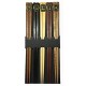 Wooden Chopsticks Reusable Japanese Chinese Wood Chop Sticks Hair Sticks 5 Pair Gift Set Dishwasher Safe, 9 inch (1, Multicolor)
