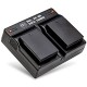 Pack of 2 LP-E10 Batteries and USB Dual Battery Charger Kit for Canon EOS Rebel T3
