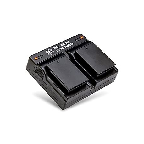 Pack of 2 LP-E10 Batteries and USB Dual Battery Charger Kit for Canon EOS Rebel T3