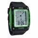 Spanish Talking Watch for The Blind and Elderly Digital Sport Wrist Watch (Black and Green)