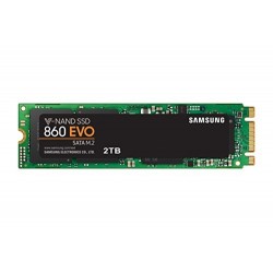 Samsung 860 EVO 2TB M.2 SATA Internal SSD (MZ-N6E2T0BW)