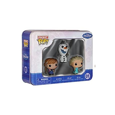 Funko Frozen Pocket Pop! Mini Vinyl Figure Tin (3-Pack)
