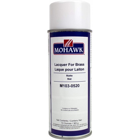 Mohawk Lacquer for Brass Matte, Clear