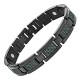 Judd Mens Black Titanium Magnetic Bracelet