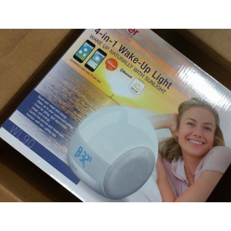 Wake-up Light, FM Radio, Alarm Clock Bluetooth WL90