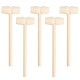 20pcs Mini Wooden Hammer Mallet Pounding Toy