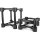 2 x Speaker Isolation Stands with Height & Tilt Adjustment: Iso-200 (7.8” x 10”) Pair