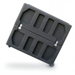 SKB Equipment Case, Roto-Molded LCD Case fits 20 - 26 Screens, Universal Foam Pad Set