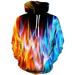Unisex 3D Printed Hoodies Casual