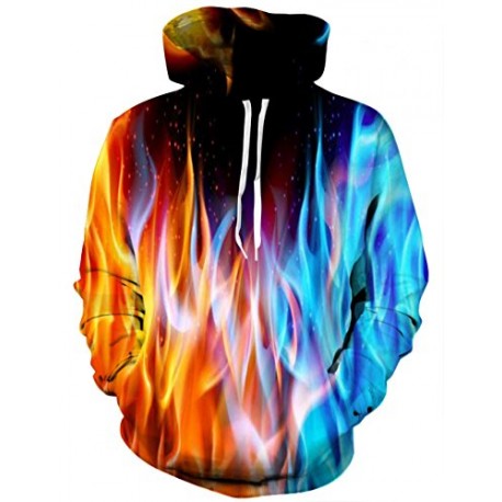 Unisex 3D Printed Hoodies Casual