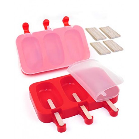 80 Popsicle Sticks by MoHern (Red)