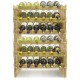 6-Tier Stackable Bamboo Wine Rack