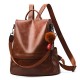 Women Backpack Purse Leather Designer Anti Theft Travel Bag Ladies Shoulder Bags