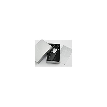 Leather Audi Key Ring Black Key Holder