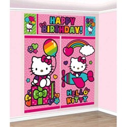 Hello Kitty Rainbow Collection | Birthday 59" x 65" 5 per package