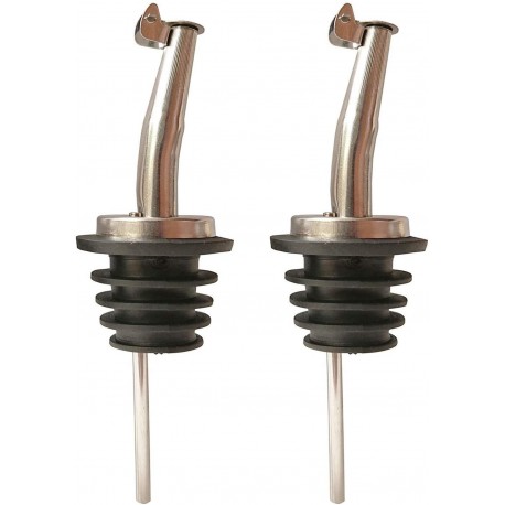2 Pcs Oil Spout Liquor Pourers