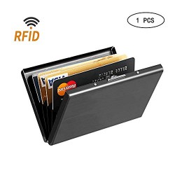 RFID Credit Card Holder Protector Slim Metal Business Card Case