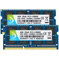 8GB Kit (2 X 4GB) 2RX8 PC3-12800 PC3-12800S DDR3
