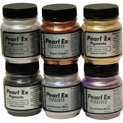Assorted Metallic Colors, Set of 6