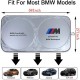 CCBaseball Car Windshield Sun Shade for BMW, Blocks UV Rays Foldable Sun Visor Protector for Most BMW