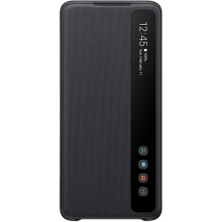 Samsung Galaxy S20+ Plus Case, S-View Flip Cover - Black