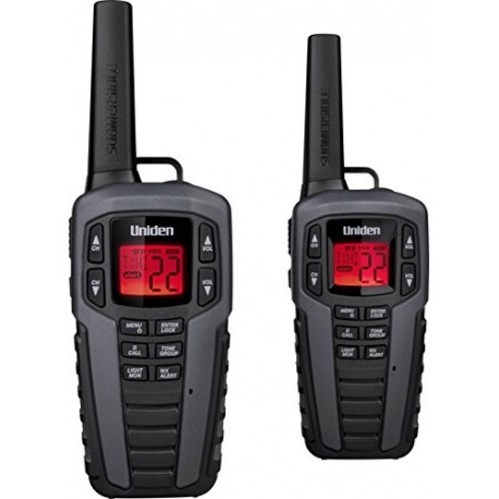 Uniden SX377-2CKHS Up to 37 Mile Range FRS Two-Way Radio Walkie