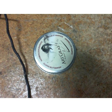 Art Graf Water-soluble Graphite 60g Tin, Grey
