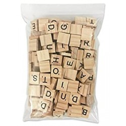 200 Pcs Scrabble Letters