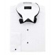 Men's Tuxedo Shirt with French Cuffs and Bow Tie