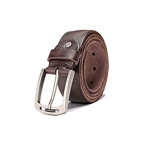 100% Italian Cow Leather Belt Men