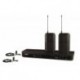 Shure BLX188/CVL Dual Channel Lavalier Wireless System with 2 CVL Lavalier Microphones, J10